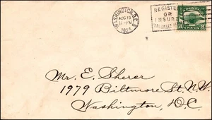 Scott C4 - 8 Cents Propeller - FDC - No Cachet - Addressed - SCV - $400.00 - Picture 1 of 2