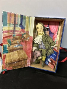 Vintage 2000 Hallmark American Spirit Collection Daniel Webster Stoffpuppe Neu im Karton - Bild 1 von 3