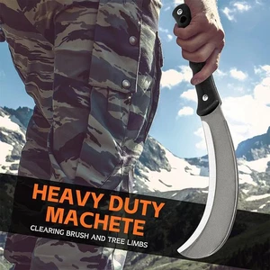 Billhook Sichelmachete zum Schneiden von Bäumen strapazierfähige Macheten, Cold Steel Mac... - Bild 1 von 6