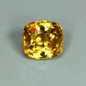 0.98 Cts_Fantastic Diamond Sparkle_100 % Natural Unheated Yellow Zircon_Srilanka - Picture 1 of 3