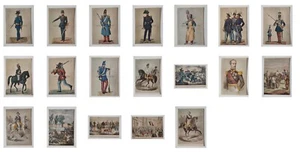 ZENTRALMUSEUM RISORGIMENTO ROM - 19 Postkarten, Piroli-Uniformen, Krieg 1859 - Bild 1 von 2