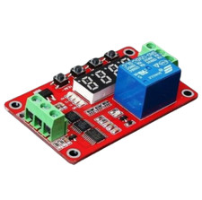12V Relay Module Cycle Timer Module Self-locking PLC Delay FRM01 Multifunction