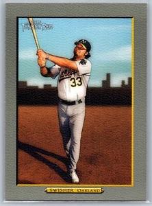 2005 TOPPS TURKEY RED BASEBALL 148 NICK SWISHER A'S - Picture 1 of 2