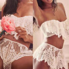 Women Sexy Lingerie Erotic Underwear Babydoll Sleepwear Lace Bra Dress G-str SFR