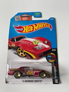 Hot Wheels 76 GREENWOOD  CORVETTE RED - Picture 1 of 2