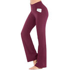 Womens Wide Leg Trouser Casual Yoga Sport Fitness Long Pants Bottoms Plus Size﹏