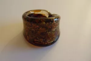 Murano glass Ring original Jewelry UNIQUE Handmade colorful art Ø 17 - Picture 1 of 8