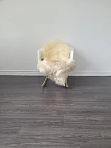 Lammfellteppich, weiche dichte Wolle seltene Farbe 100% natürlich #B513 - Bild 1 von 4