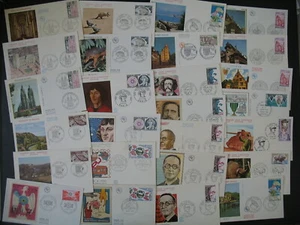 France  FDC -  Premier Jour  Lot de 56   -  année 1974   à voir  - Imagen 1 de 3