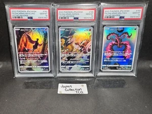 PSA 10 Galarian Articuno Zapdos Moltres S12a SEQ Set Sequenziale Pokemon Giapponese - Foto 1 di 14