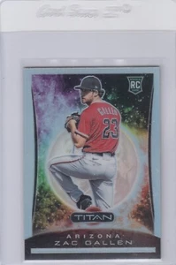 2020 PANINI CHRONICLES TITAN ZAC GALLEN ARIZONA SILVER HOLO PRIZMS ROOKIE RC 16 - Picture 1 of 1