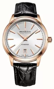 Mens Dreyfuss Co. 1890 Rose Gold Plated - Picture 1 of 5
