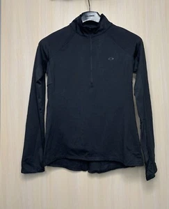 Oakley Hydrolix 1/3 Zip Thermo Long Slevee Y2K Techno Rave Women’s Size M - Picture 1 of 11