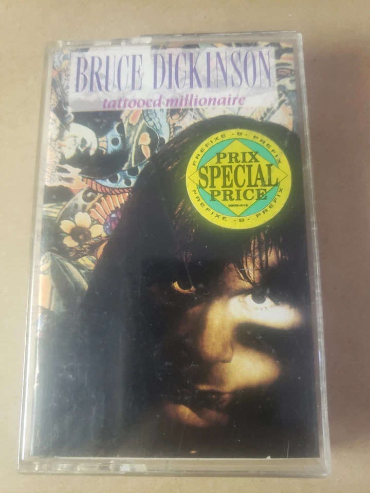 CASSETTE MILLONARIO TATUADO BRUCE DICKINSON Foto 1 de 3