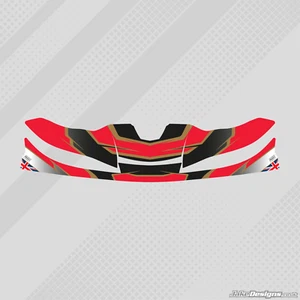 KIT ADESIVI CONO NASO GILLARD STYLE KG507 - KART - JakeDesigns - Foto 1 di 1