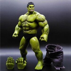 The Avengers Hulk Action Figure Toy Model Doll Cloth Shorts Display Collectible