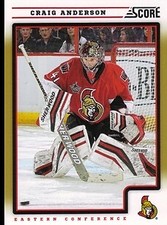 2012-13 (SENATORS) Score Gold Rush #330 Craig Anderson