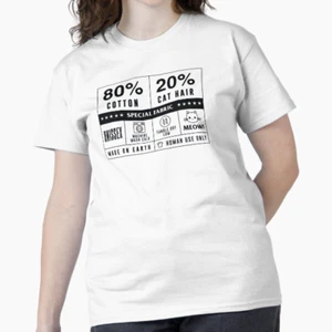 T-shirt classica cotone 20 peli di gatto di Tobe Fonseca - Foto 1 di 4