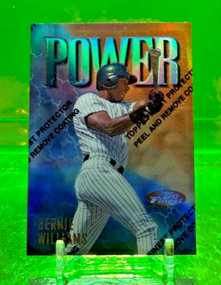 1997 Bronze Finest Refractor #45 Bernie Williams NY Yankees - Image 1 of 2
