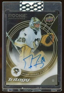 MARC-ANDRE FLEURY 2018-19 CLEAR CUT - ROOKIE PREMIERES TRILOGY RETRO SEALED UD - Picture 1 of 2
