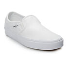 Vans Asher Kids Shoes Slip On White Sz 13 New