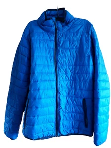 HERREN JACKE Größe M Outdoor Hellblau Ganzjahresjacke gesteppt sportlich - Bild 1 von 1