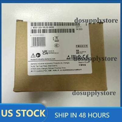 New Siemens 6ES7223-1BL32-0XB0 6ES7 223-1BL32-0XB0 S7-1200 Digital I/O SM 1223 - Image 1 of 4