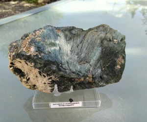 wunderschöner Aktinolith mit Kupferkies Norwegen Biedjovaggi grün - Picture 1 of 7