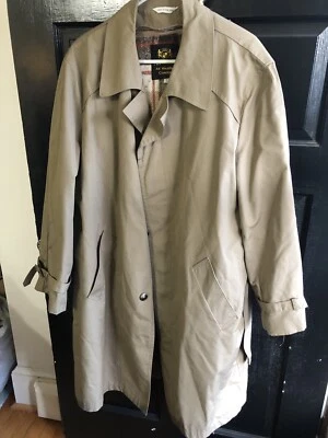 Gabardina Forro Extraíble Abrigo de Lluvia Andhurst Hombre’s 46 R Caqui Foto 1 de 4