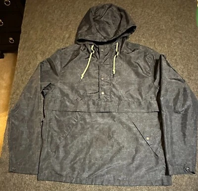 Levis Strauss Jacket Black Mens Size M Hoodie Drawstring Pullover RN 54163 D8 - Image 1 of 4