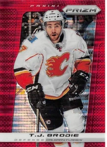 2013-14 Panini Prizm Prizms Red Pulsar #121 T.J. Brodie - Bild 1 von 2
