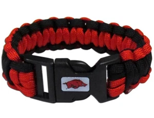 Bracciale Arkansas Razorbacks Paracord Survivor - Foto 1 di 1