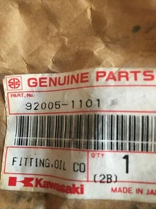 Kawasaki Fitting,Oil Cooler - 92005-1101 - Picture 1 of 3