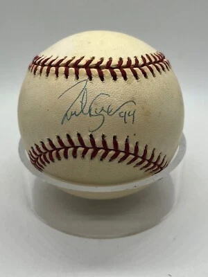 Richie Sexson Indians Brewers Signed Autograph OMLB Baseball PSA DNA *73 - Image 1 of 2