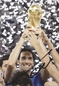 Luca Toni WM 2006 original signiertes Foto 10 x 15 cm - Bild 1 von 1