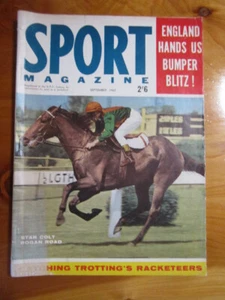 OLD MAGAZINE SPORT MAGAZINE SEPTEMBER 1962 GREAT ** MUST SEE * - Picture 1 of 2