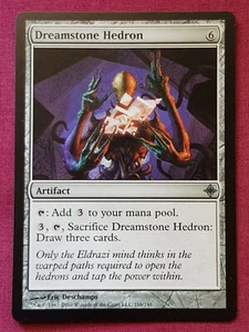 Magic The Gathering RISE OF THE ELDRAZI DREAMSTONE HEDRON artifact card MTG - Picture 1 of 2