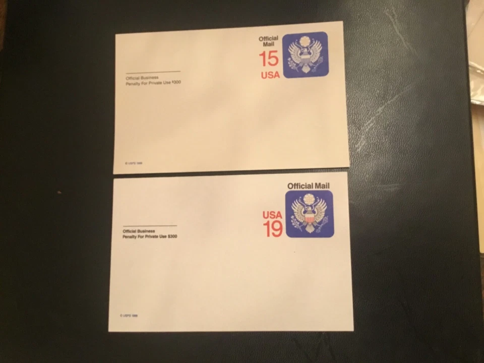 ICOLLECTZONE  US UO24-25 Postal Cards   (E800) - Image 1 of 1