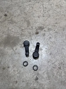 84-96 Jeep Cherokee XJ MJ Manual Window Cranks Set of 2 OEM Black (P96) - Picture 1 of 8