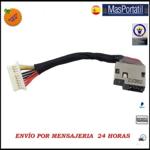 CONECTOR CLAVIJA CARGA CABLE/DC-IN JACK HP OMEN 15-AX014NS 15-AX201NS PJ140 - Imagen 1 de 1