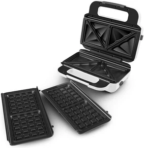 Tefal Snack XL Maschine für Fugenkreuze E Waffel, 850 W, Platten Herausziehbar - Bild 1 von 10