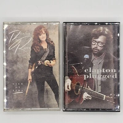 2 кассеты: ЭРИК КЛЕПТОН — ОТКЛЮЧЕН / БОННИ РЕЙТТТ — НИК ВРЕМЕНИ - Изображение 1 из 4