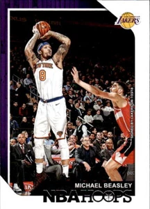 Tarjeta de baloncesto Hoops Michael Beasley #38 2018 de Los Angeles Lakers - Imagen 1 de 2
