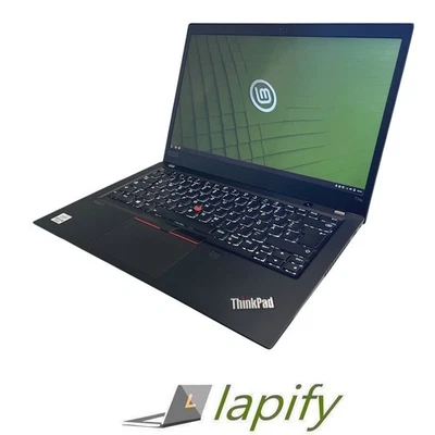 Lenovo ThinkPad T14S G1, i5 10th, 8GB RAM, 256GB SSD, Linux Mint mit Touchscreen - Bild 1 von 2