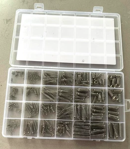 390-Piece Compression Spring Assortment Kit, 28 Sizes Small Springs Set, NEW - Picture 1 of 7