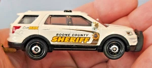 Matchbox 2018 Ford Police Interceptor Utility Boone County lose Diecast - Bild 1 von 5