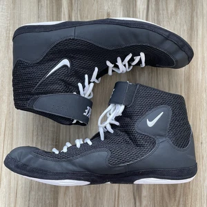Nike Inflict Hombres Zapatos Atléticos de Lucha Talla 14 Negro Blanco 325256-006 - Imagen 1 de 10