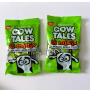 Cow Tales Minis Caramel Apple Chewy Candy Goetze's 4oz Bags Exp 01/2027 Lot of 2 - Picture 1 of 5