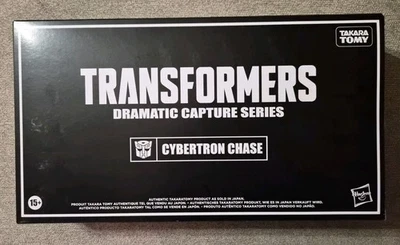 Takara Transformers Serie de Captura Dramática Cybertron Chase Figuras NUEVO en Caja Foto 1 de 4