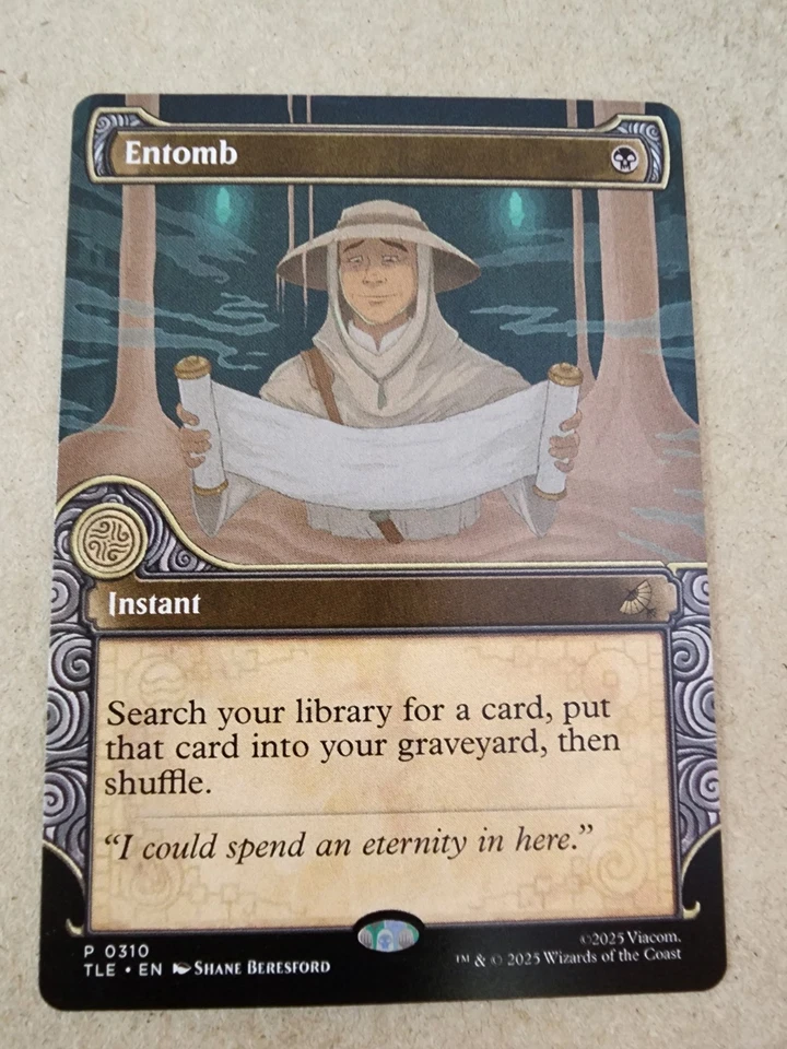 Entomb (Showcase) Avatar: The Last Airbender: Eternal-Legal Regular - Mtg - Image 1 of 1